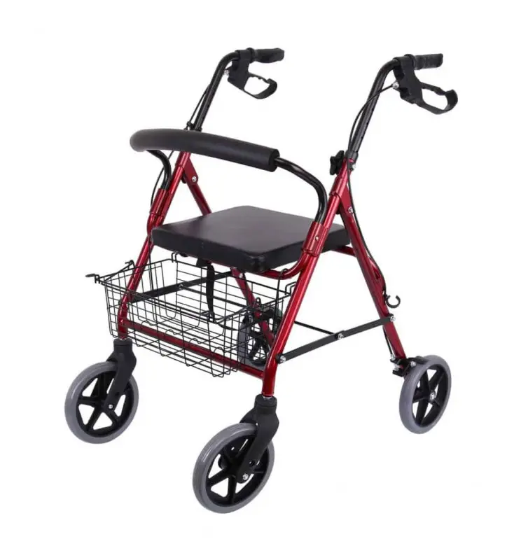 Déambulateur pliable à 4 roues