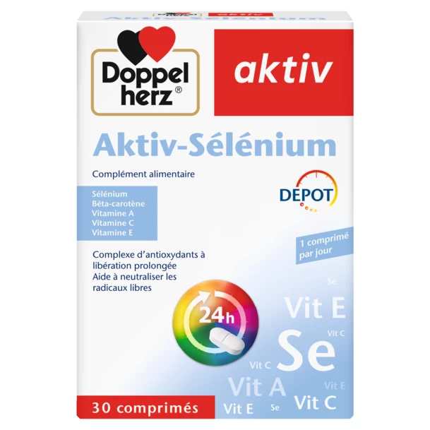 Aktiv Sélénium 30 Comprimés