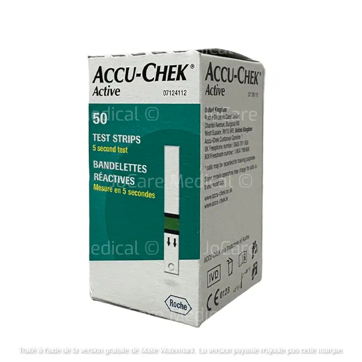 Bandelettes Accu-chek Active