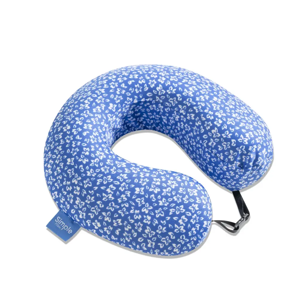 Coussin de voyage en visco élastique