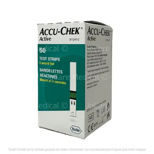 [bandelettesaccuchekactive50] Bandelettes Accu-chek Active