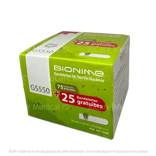 [bionime75+25] Bandelettes Bionime 75+25 Gratuits