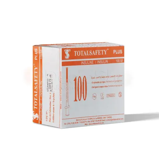 [seringuesinsuline1] Seringues Insuline 1ml boite de 100