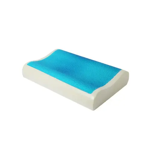 [oreillercervicalgelmousse] Oreiller cervical avec gel