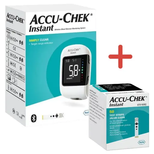 [coffretaccuchekinstant50] Coffret Accu-Chek Instant Appareil + 50 bandelettes